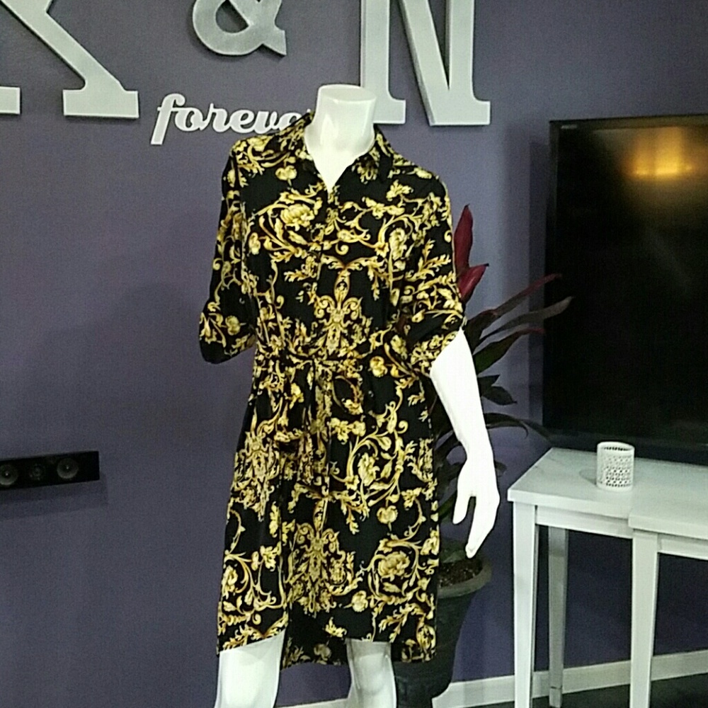 Knee length dress