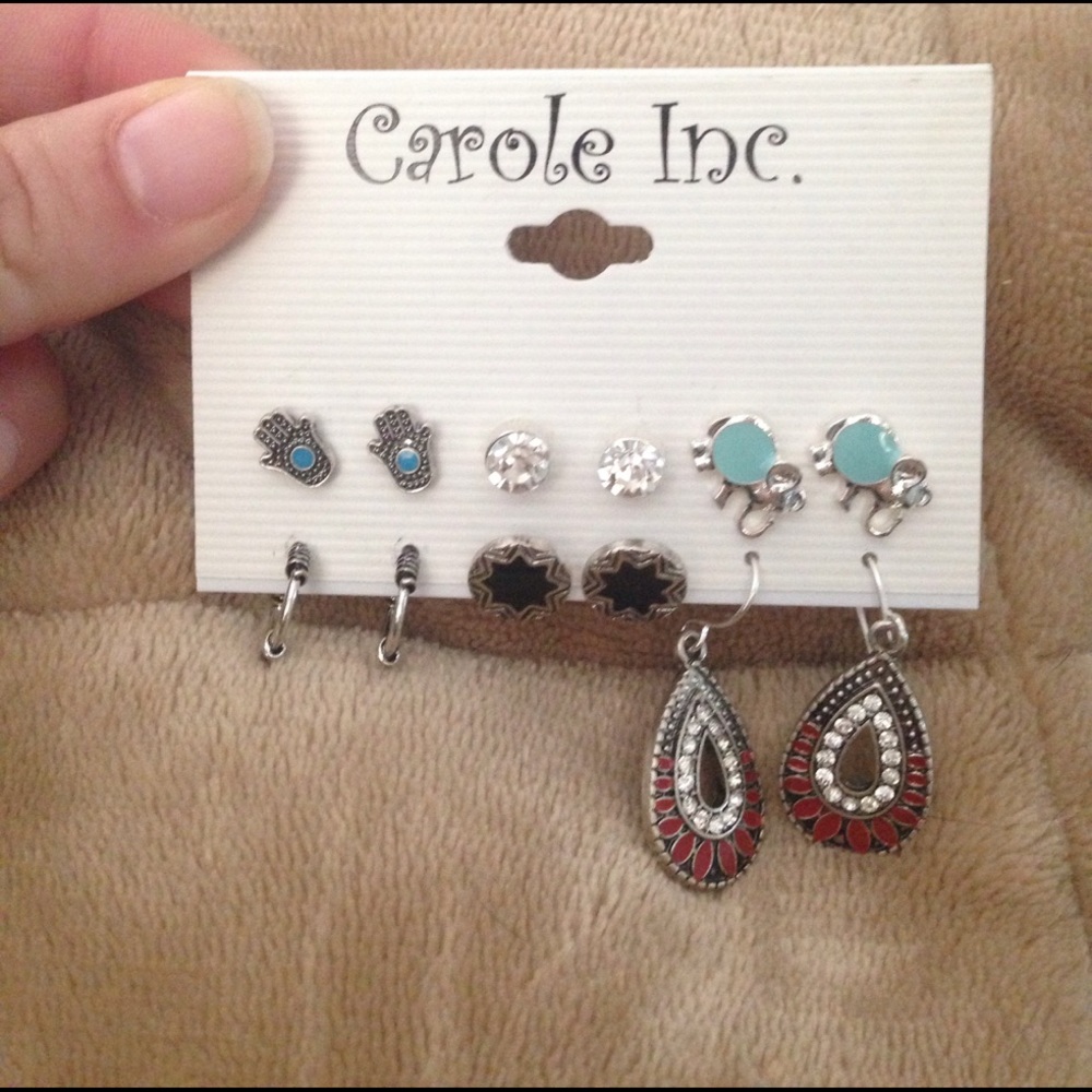Brand New six pair of earrings