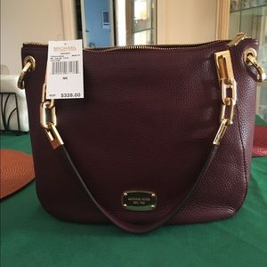 Michael Kors leather handbag