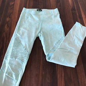 Mint piper jeggings
