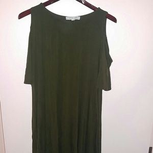 Green Trapeze Tunic
