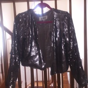Adorable sequin jacket only worn once.