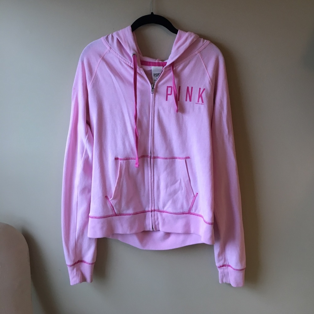 Pink hoodie