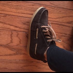 Aldo. Suede brown ankle boots.