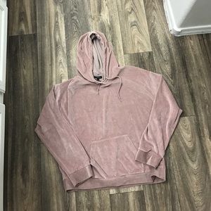 Top shop velvet oversized sweater