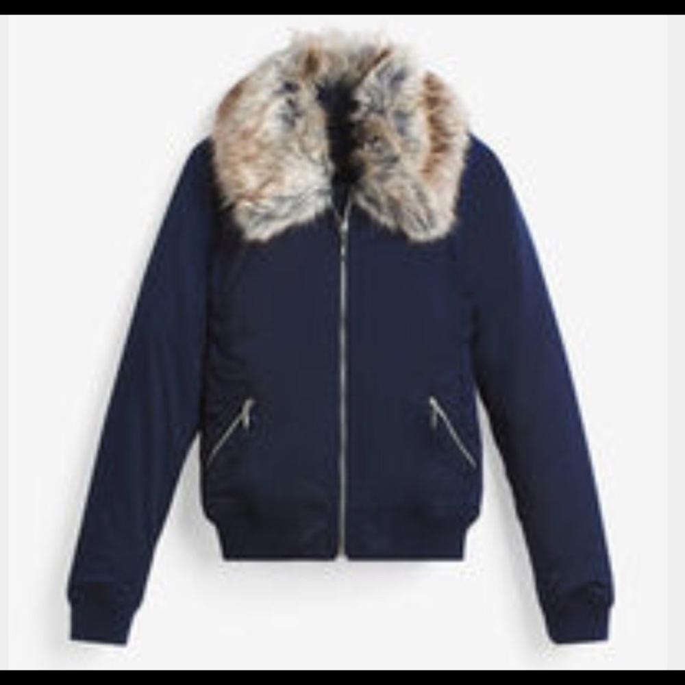 White House Black Market Blue Bomber