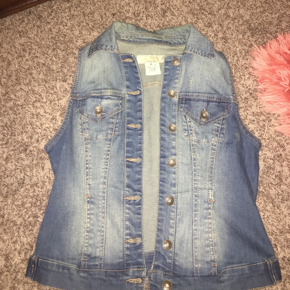 Denim vest