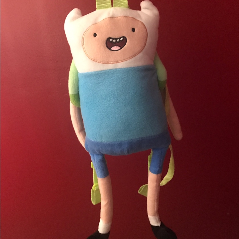 Finn the Human Adventure Time plush backpack!!