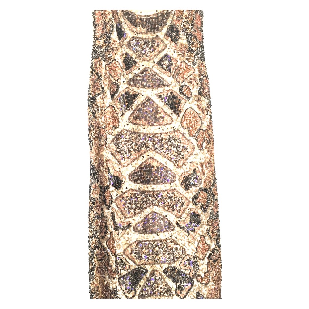 All Saints hand embellished sequin dress.