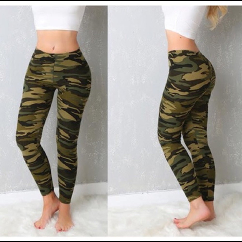 🇺🇸BUTTERY SOFT 🇺🇸Army Camo Camouflage leggings