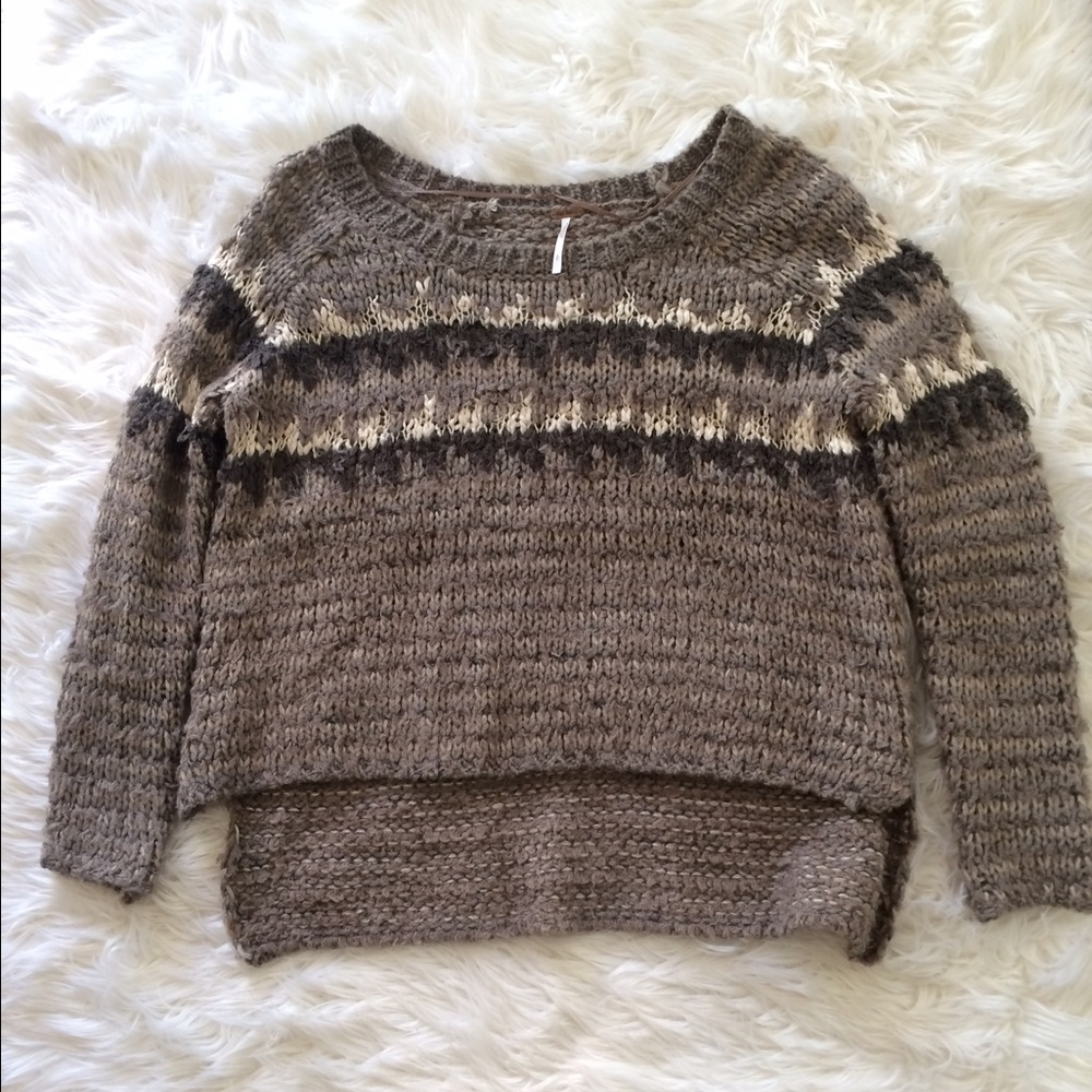 Free People Chunky Sweater