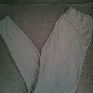 LulaRoe dark grey leggings