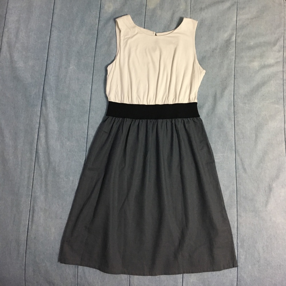 Mixed-media sundress