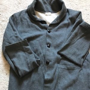 Club Monaco grey cardigan coat