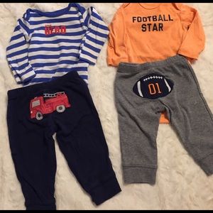 Bundle of boys Carter's outfits. Size 6M