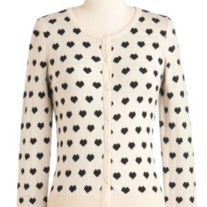 Modcloth Best Heart About It Cardigan