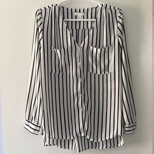 H&M Striped Blouse