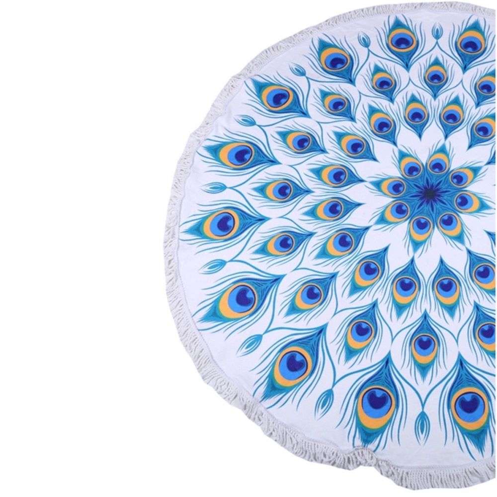 Eye Print Beach Towel Cotton ( thick )