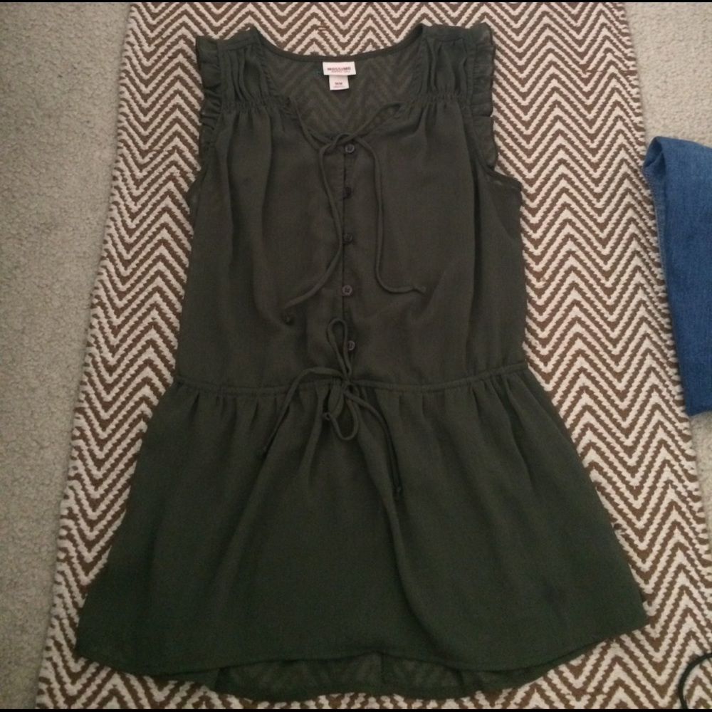Army green Blouse
