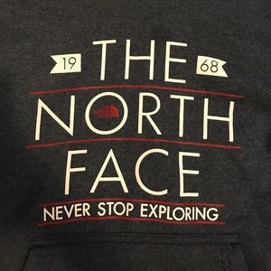 North Face Navy Men's Hoodie