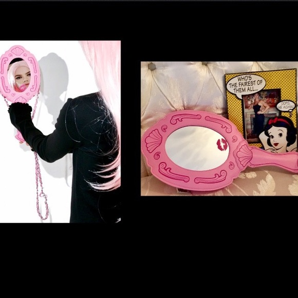 PINK HAND MIRROR GRAPHIC PURSE•Id F💖ck Me💋 - Picture 6 of 8