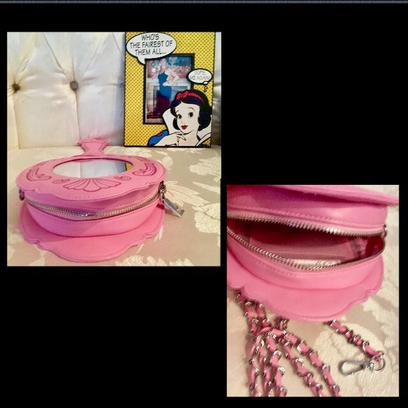 PINK HAND MIRROR GRAPHIC PURSE•Id F💖ck Me💋 - Picture 7 of 8