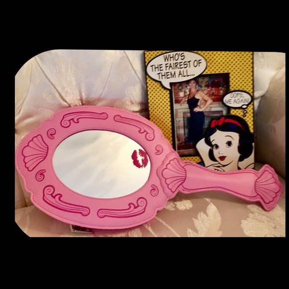 PINK HAND MIRROR GRAPHIC PURSE•Id F💖ck Me💋 - Picture 4 of 8