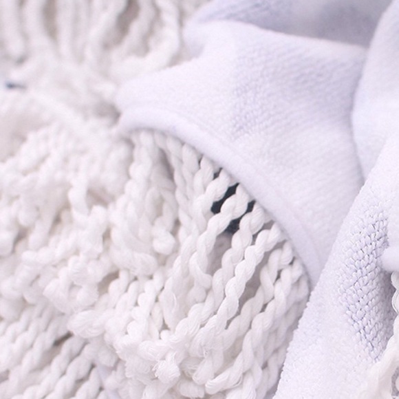 Flamingo Stripe Print Beach Towel Cotton ( thick ) - Picture 2 of 3