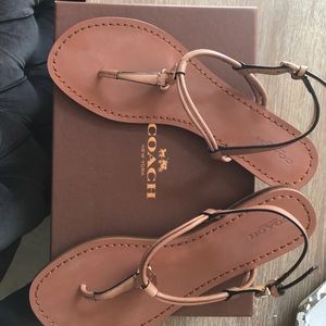 Brand new sandals COACH sandals