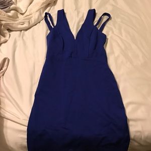 royal blue dress