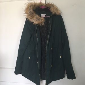 Forest Green Parka