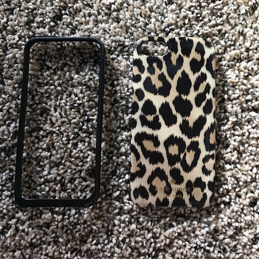 Kate spade leopard phone case for iPhone 5/5s