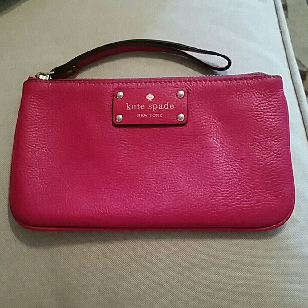 SOLD Pink Kate Spade Wristlet