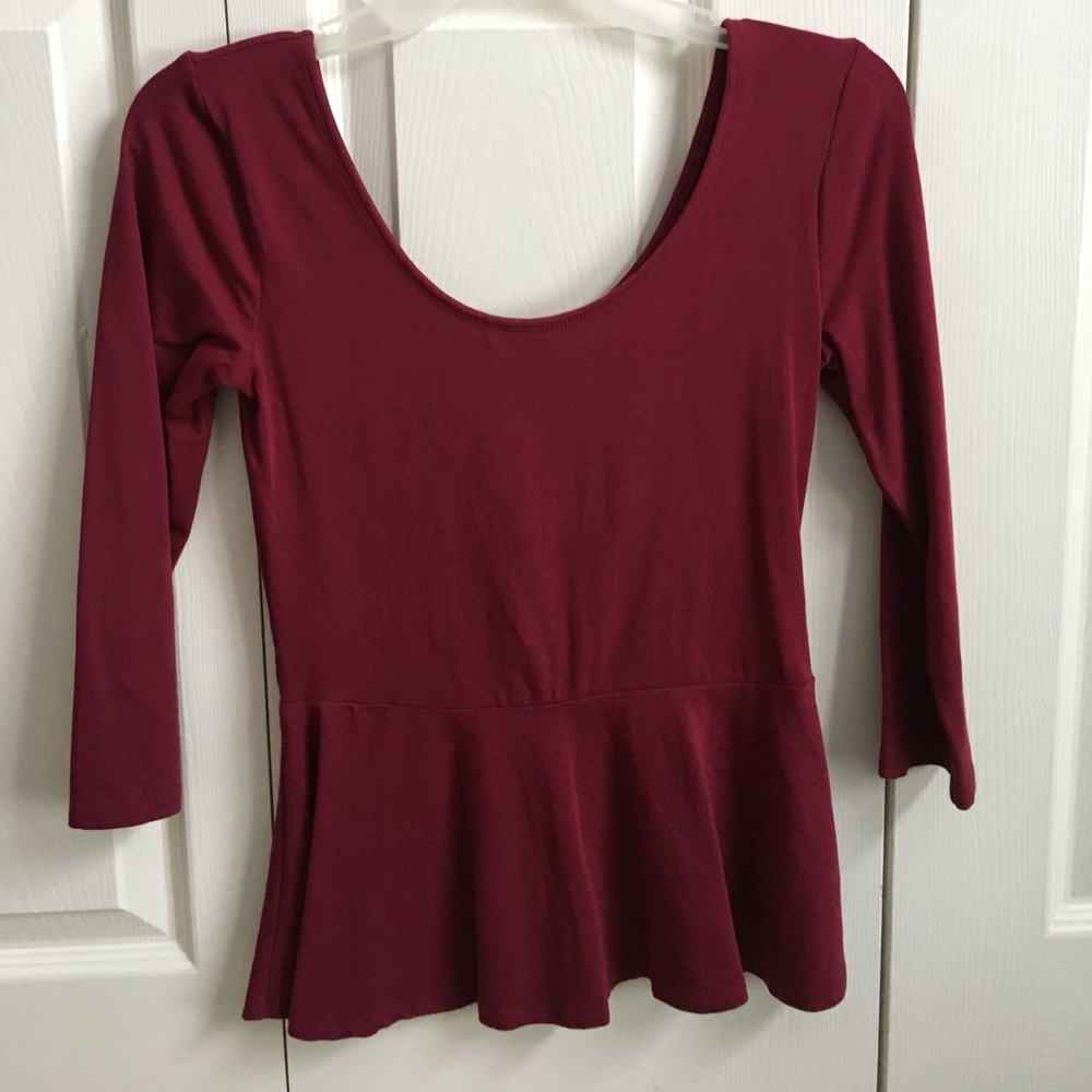 Express Peplum Top