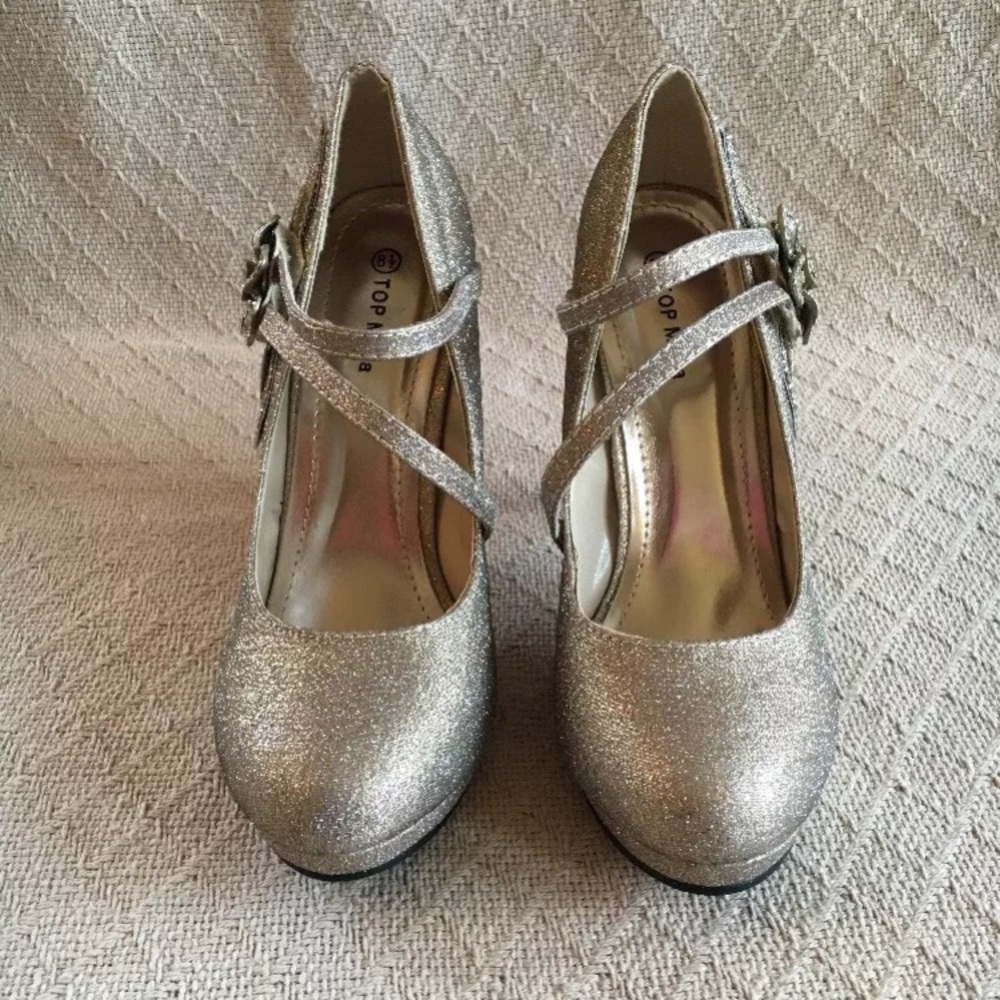 *SOLD* TOP Moda platform stiletto heels size 8.5