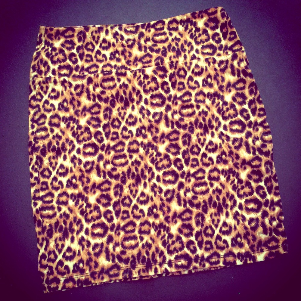 Leopard/ Cheetah Skirt