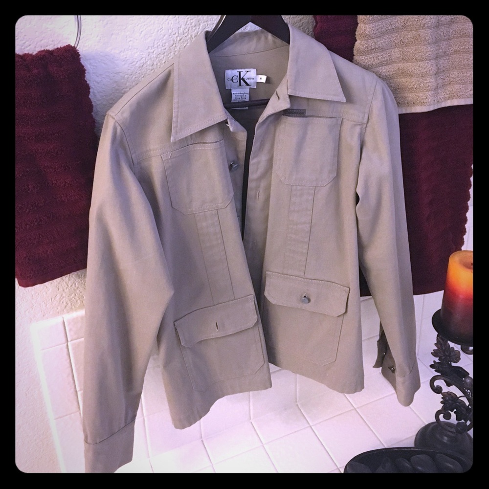 Tan Long Sleeve Jacket