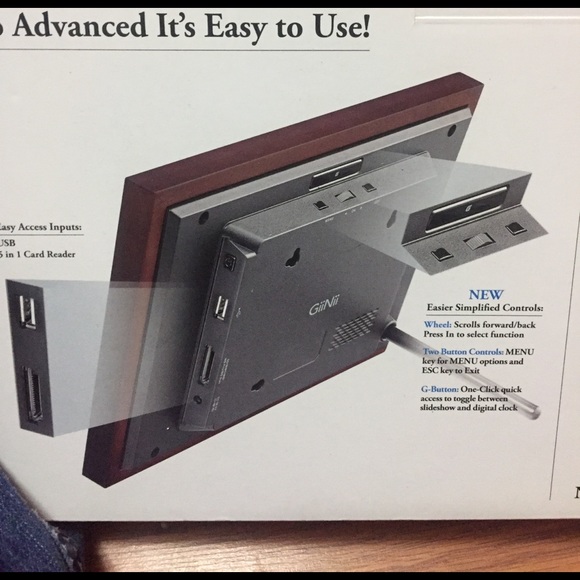 giinii Accents 7 Digital Picture Frame Poshmark