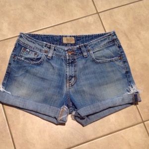 BKE size 28 jean cutoffs