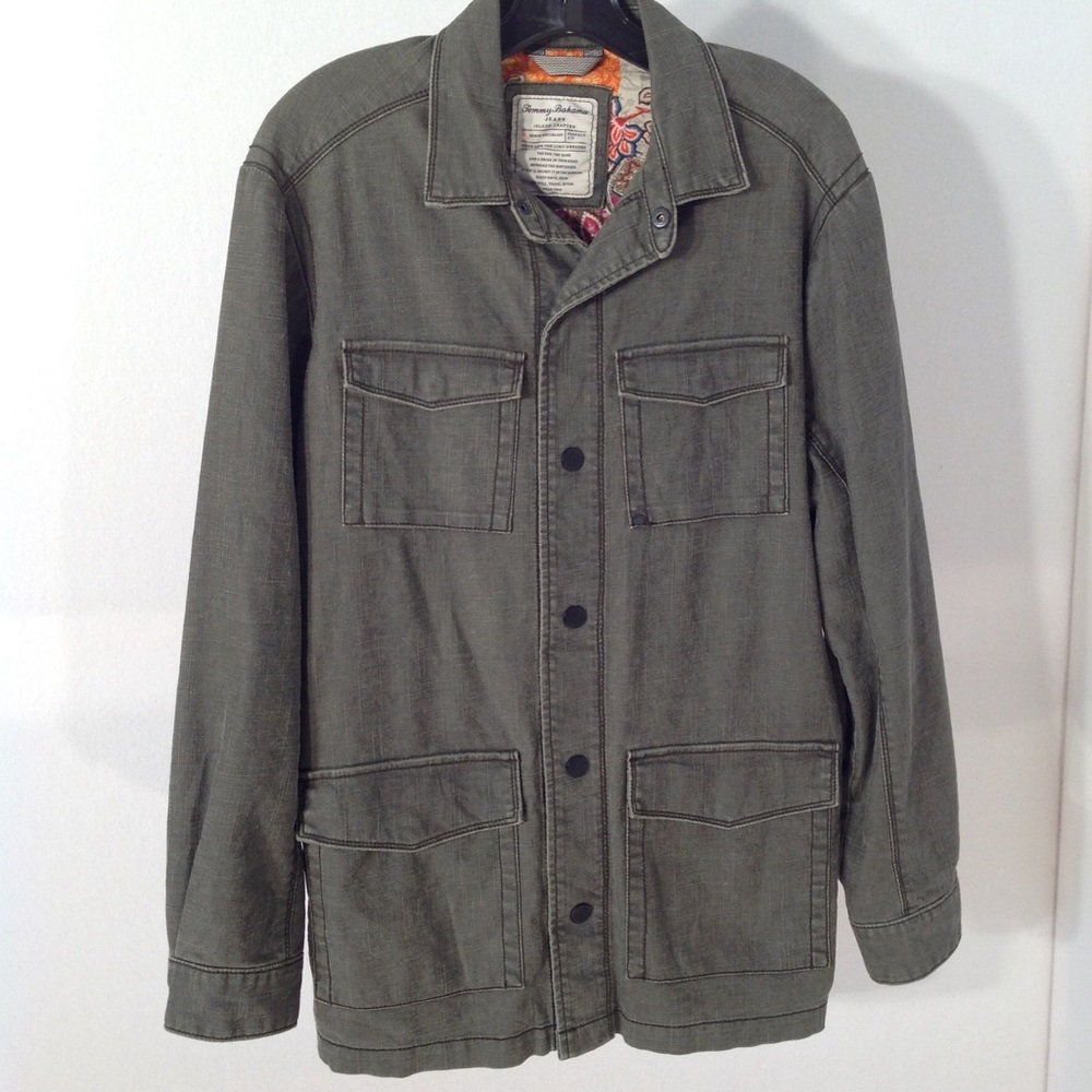 Tommy Bahama Cotton blend Denim coat/jacket