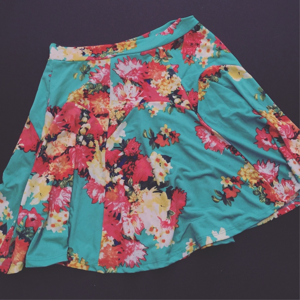 Floral skirt