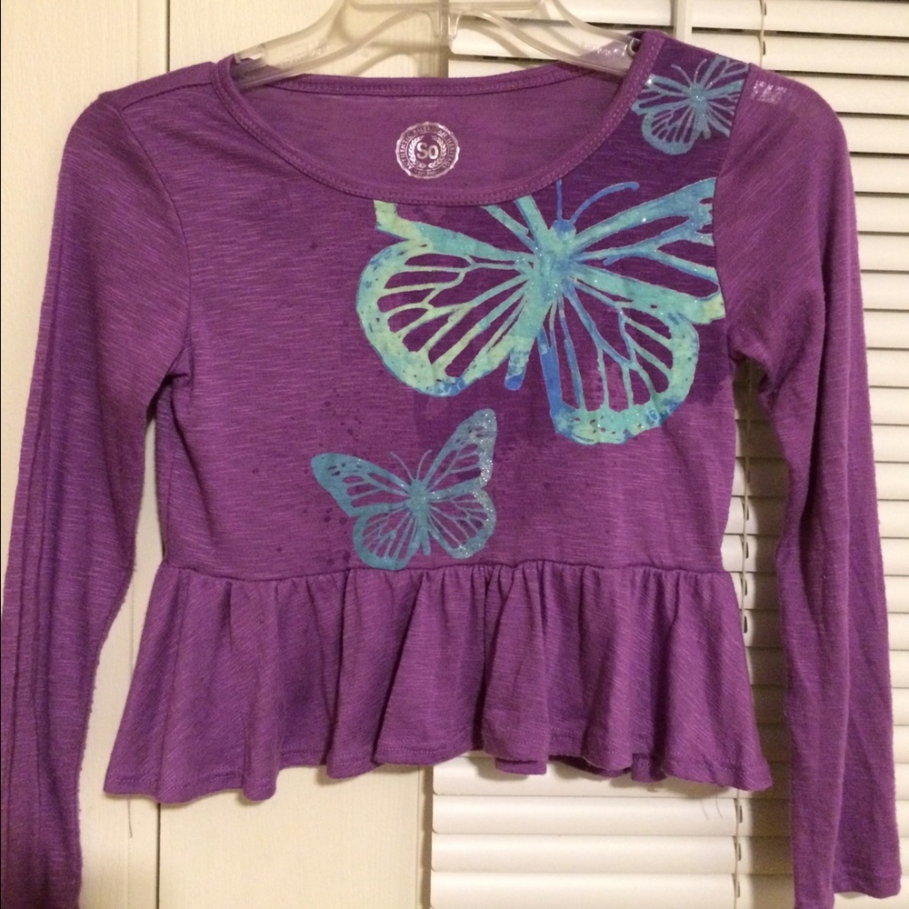 Girls long sleeve tee shirt