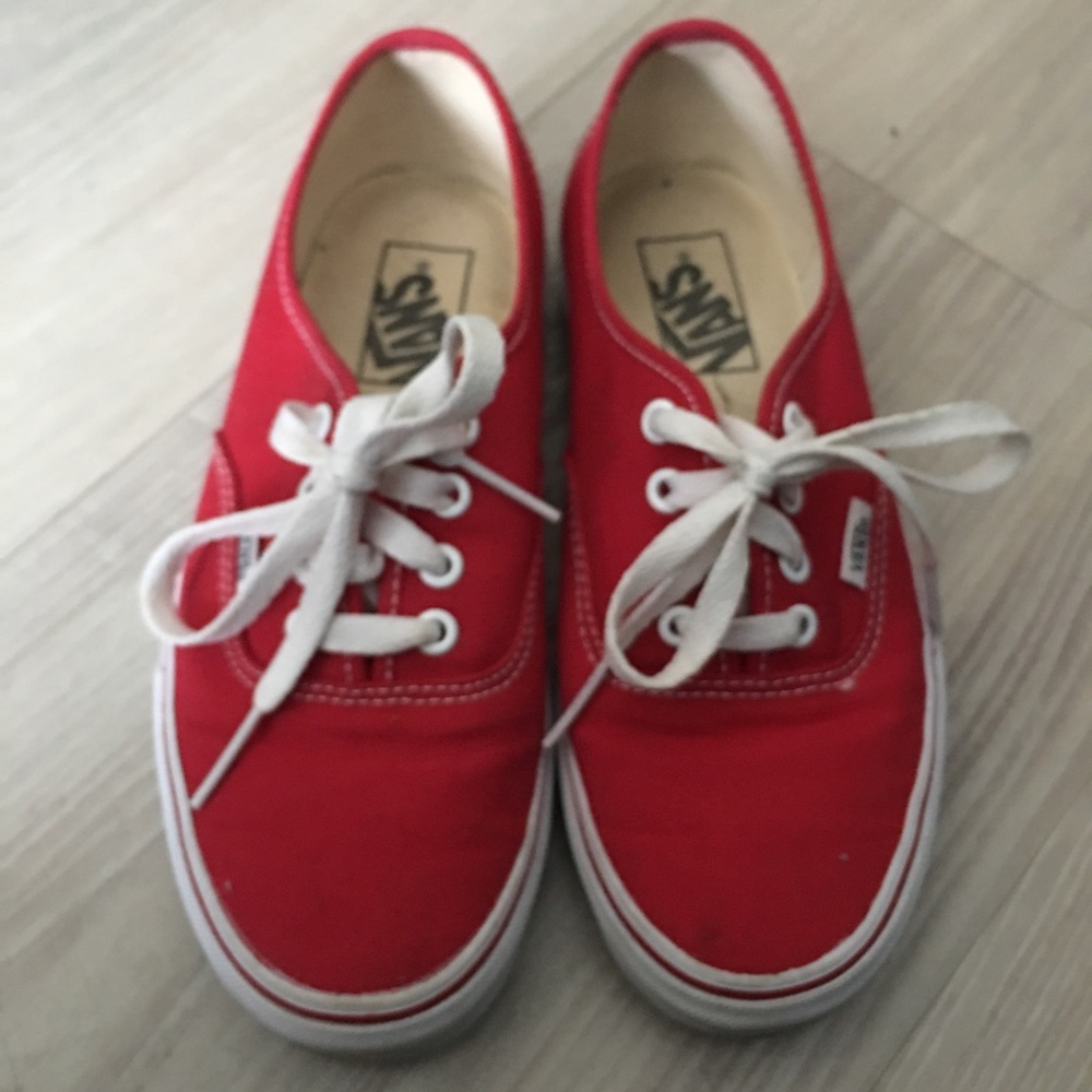 Red Vans