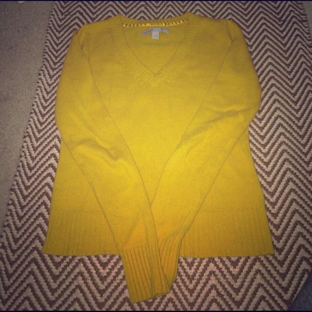 Mustard Old Navy Sweater