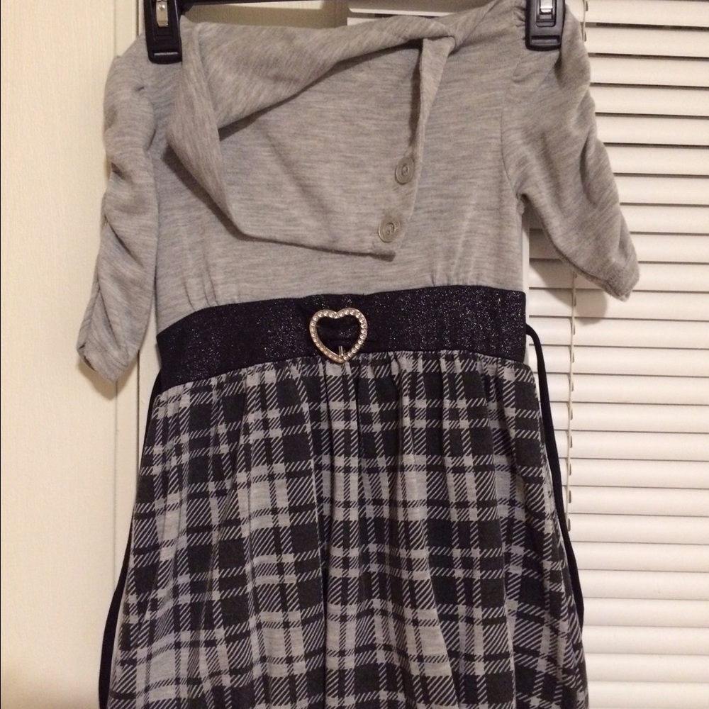 Girls 3/4 sleeve tunic