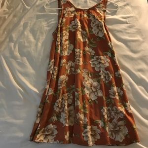 Floral, Peachy short dress