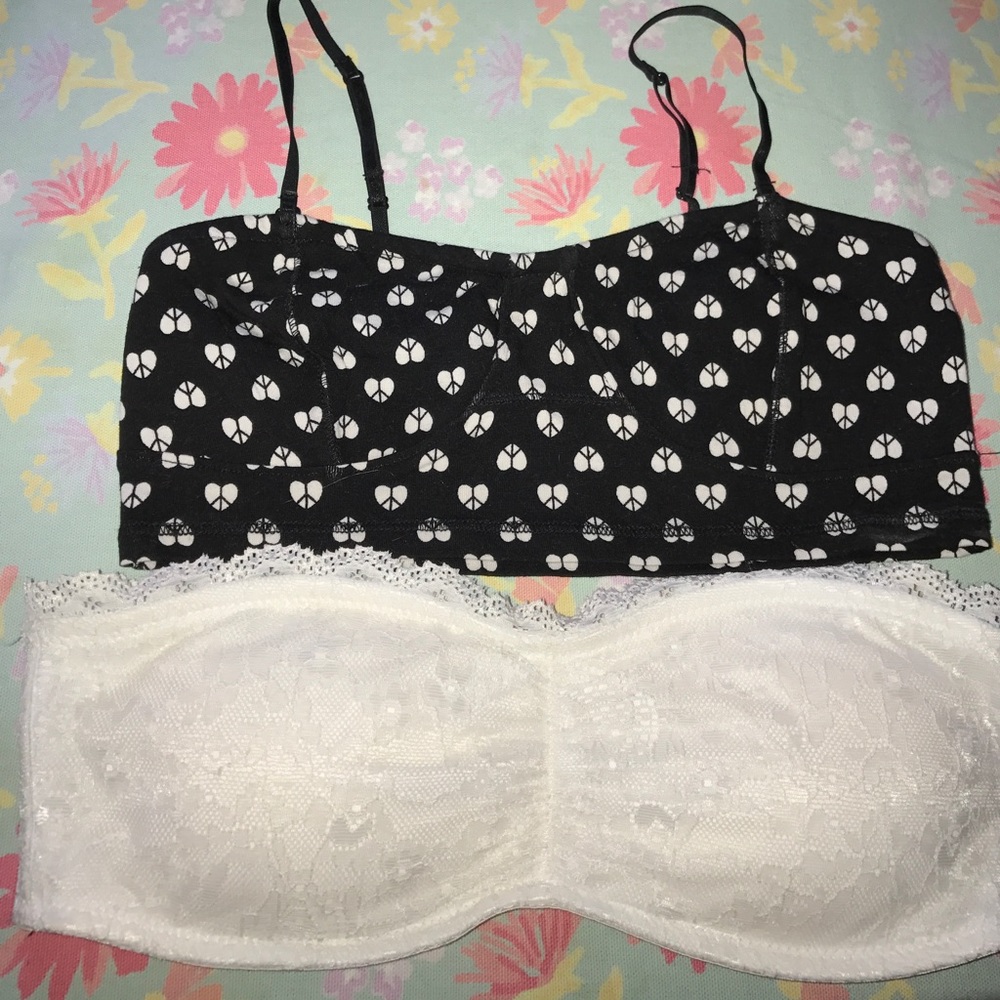 BETHANY MOTA AERO BRALETTES LOT OF TWO