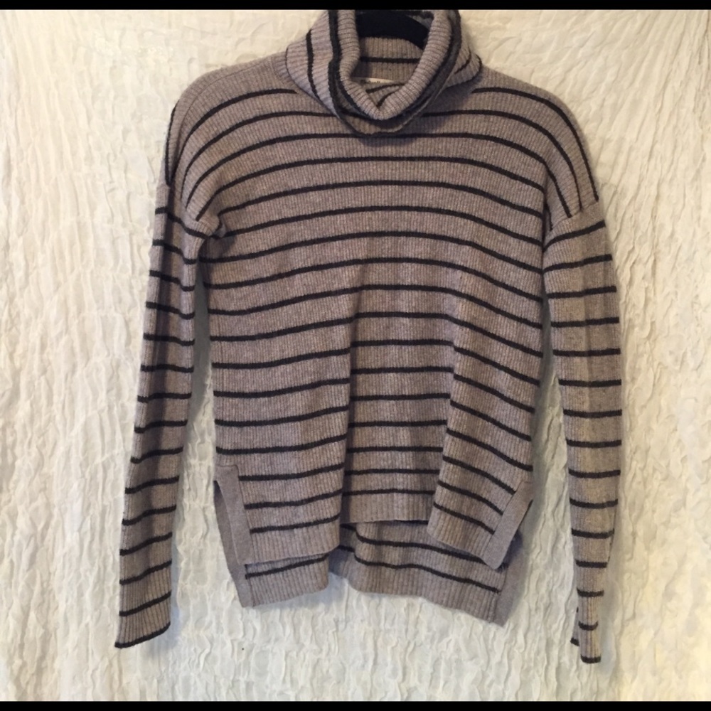 Madewell Stripe Cowl Neck