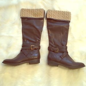 Brown boots