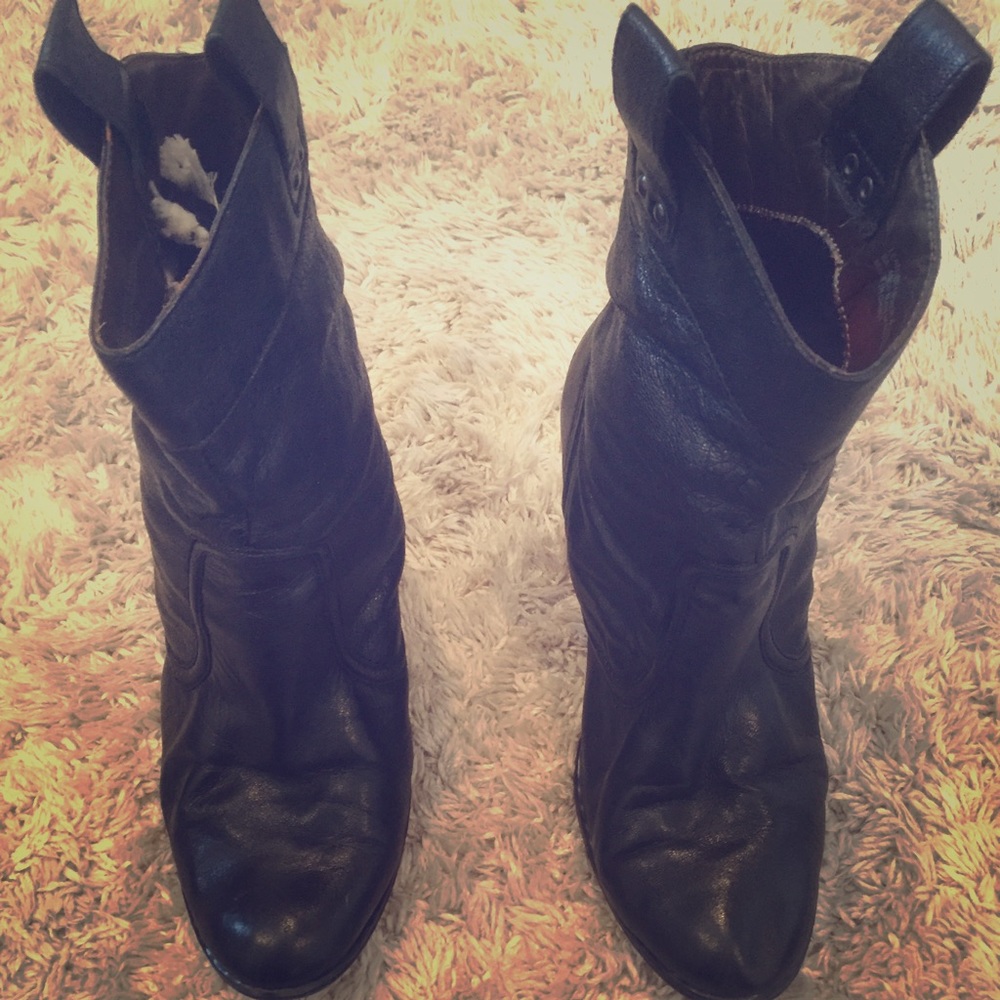 Women's Leather Ankle Boots